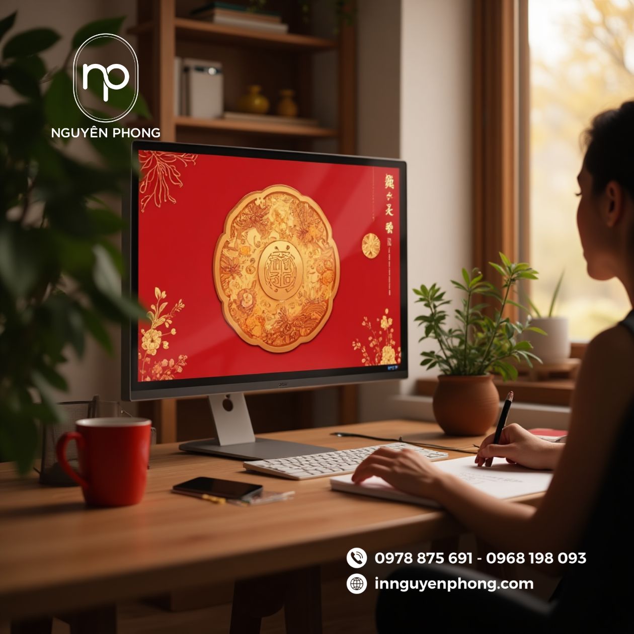 thiết kế và tùy chỉnh hộp bánh trung thu